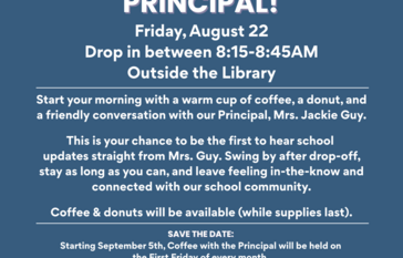 Coffee With The Principal