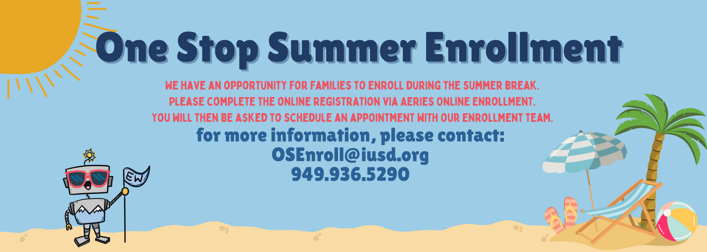 One Stop Summer Enrollment