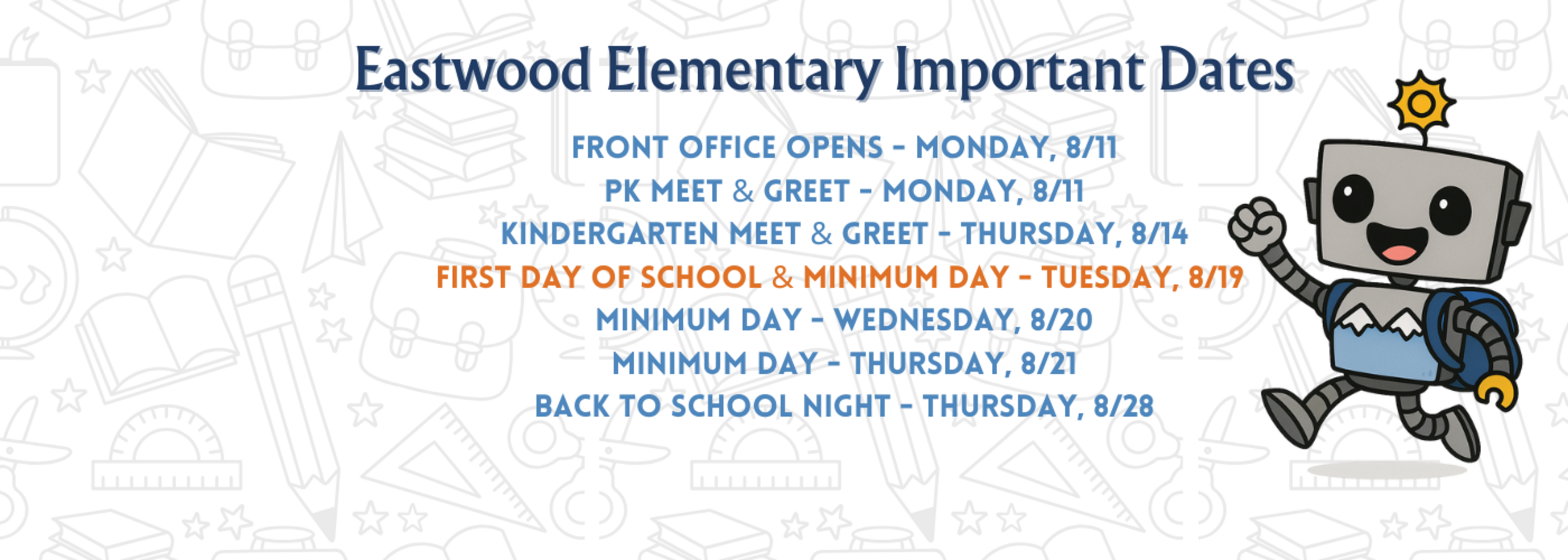 Important Dates